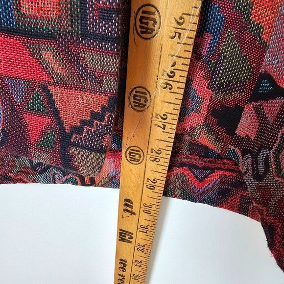 EUC VINTAGE DOUBLE KK DESIGNS SOUTHWESTERN KILIM PAIR TOP & SKIRT SIZE M - Picture 16 of 16